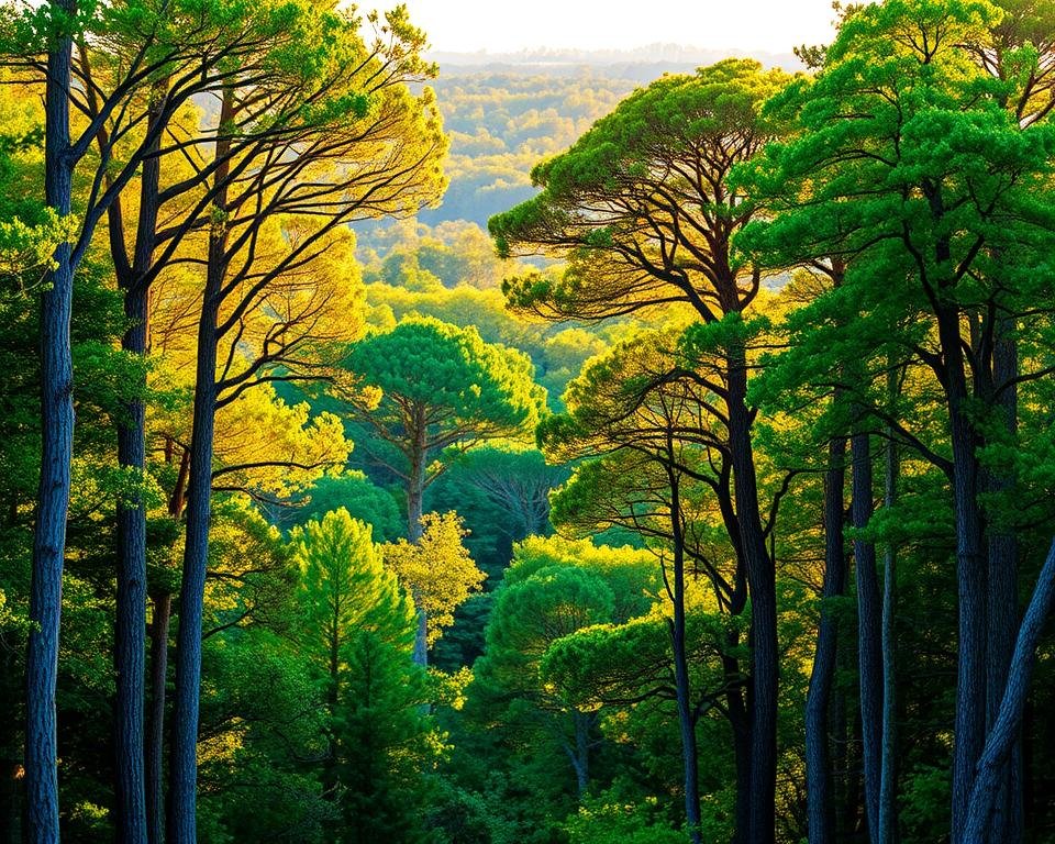 Forest stand composition