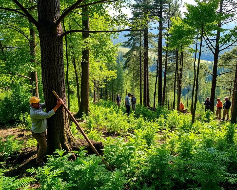 Silviculture tree selection